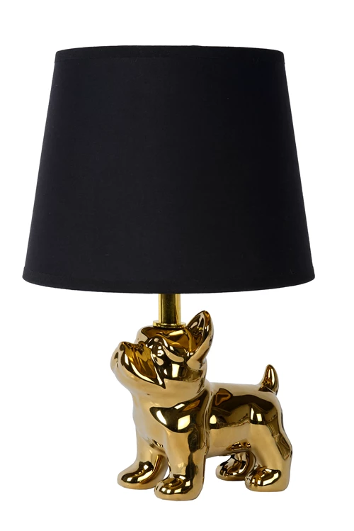Lucide EXTRAVAGANZA SIR WINSTON - Tischlampe - 1xE14 - Gold - ausgeschaltet